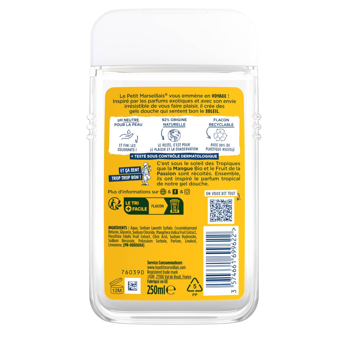 LPM GEL DOUCHE MANGUE